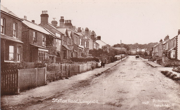 Station Road Longfield in 1972